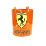 Red Ferrari petrol can