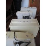 2x Electric singer sewing machines