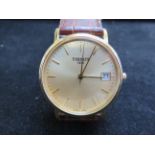 Tissot 1853 quarts wristwatch with date app at 3 o