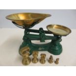 Set of scales & weights