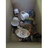 Collection of cups saucers & other ceramics (2x bo