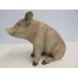 Resin pig Height 28 cm