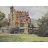 J.G Smith oil on canvas castle scene