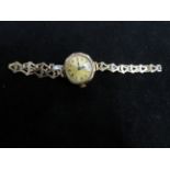 Ladies vintage 9ct Gold cased wristwatch, yellow m