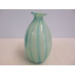 1960's Hand blown art glass vase