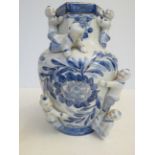 Oriental vase Height 33 cm