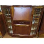 1940's side by side display cabinet bureau