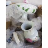 Large box of good ceramics