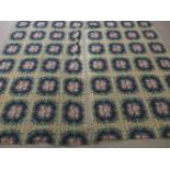 2x Woven table cloths 130 x 230 cm