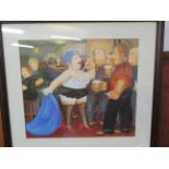 Framed Beryl cook print