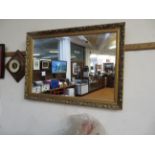 Gilt framed mirror