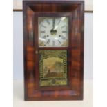 American Gerome & Co 30 hour wall clock Height 65