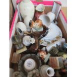 Unsorted mixed box of glass & ceramics