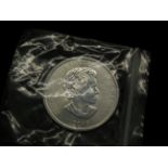 Silver 1oz Canadian 5 dollar coin 2016
