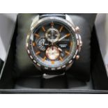 Gents Seiko chronograph divers wristwatch - box a