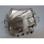 Atkin brothers large solid silver serving tray. 55