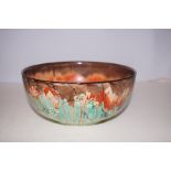 Clarice Cliff bowl - 21cm diameter