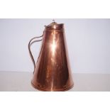 Brass & copper arts & crafts jug