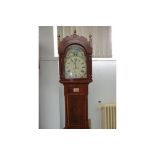 Early 19th century longcase clock, by Benham, Coll
