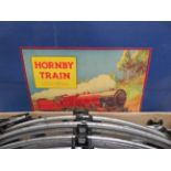 Boxed Hornby train set - clock work Hornby train g