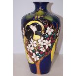 Moorcroft rare trail vase (red dot) Height 33 cm