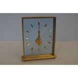 Jaeger Lecoultre mantle clock with original box