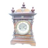 Victorian bracket clock, chiming on a spring Heigh
