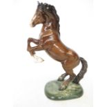 Beswick figure of a rearing horse 1014