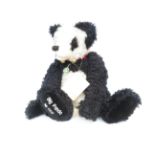 Big panda made of Mohair limited edition 68/500