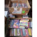 3x Boxes of CD's, DVD'S & others