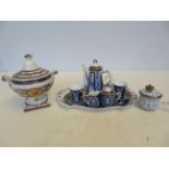 Miniature limoges tea set