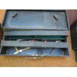 Vintage toolbox & contents