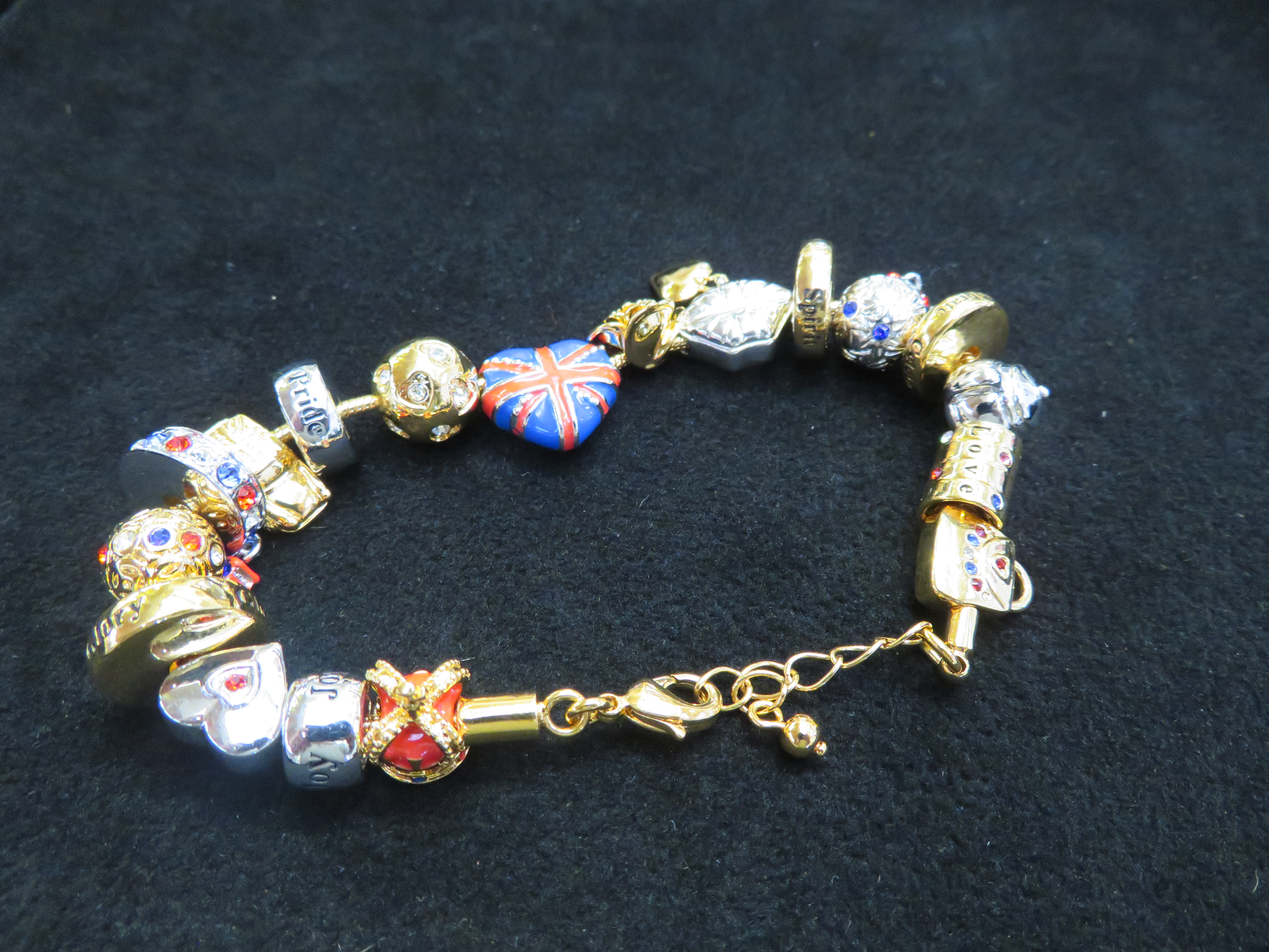 Bradford exchange England bracelet