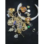 Collection of costume jewellery