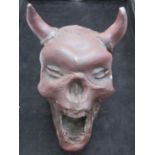 Devil skull head