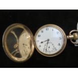 Gold plated pocket watch