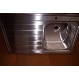 Stainless steel kitchen sink (New)