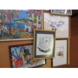 Various prints & paintings