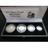 1997 silver proof Britannia coin collection