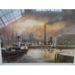 Bernard McMullen limited edition print with double