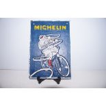 Cast iron Michelin man sign