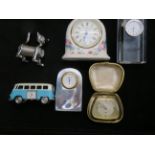 Clock collection to include a unusual VW clock