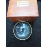 Cased magnifying glass