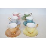 Royal Albert gossamer 6 cups & 6 saucers