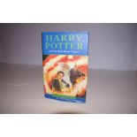 Harry Potter and the half blood prince first edition book. A rare copy with a printing error on page