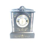 Good quality Belgium slate mantle clock