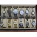 12 Fashion watches in display box