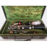 Rare EJ Albert wood clarinet Burssels