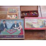 Collection of 4 vintage child's games