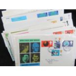 Large collection of first day covers